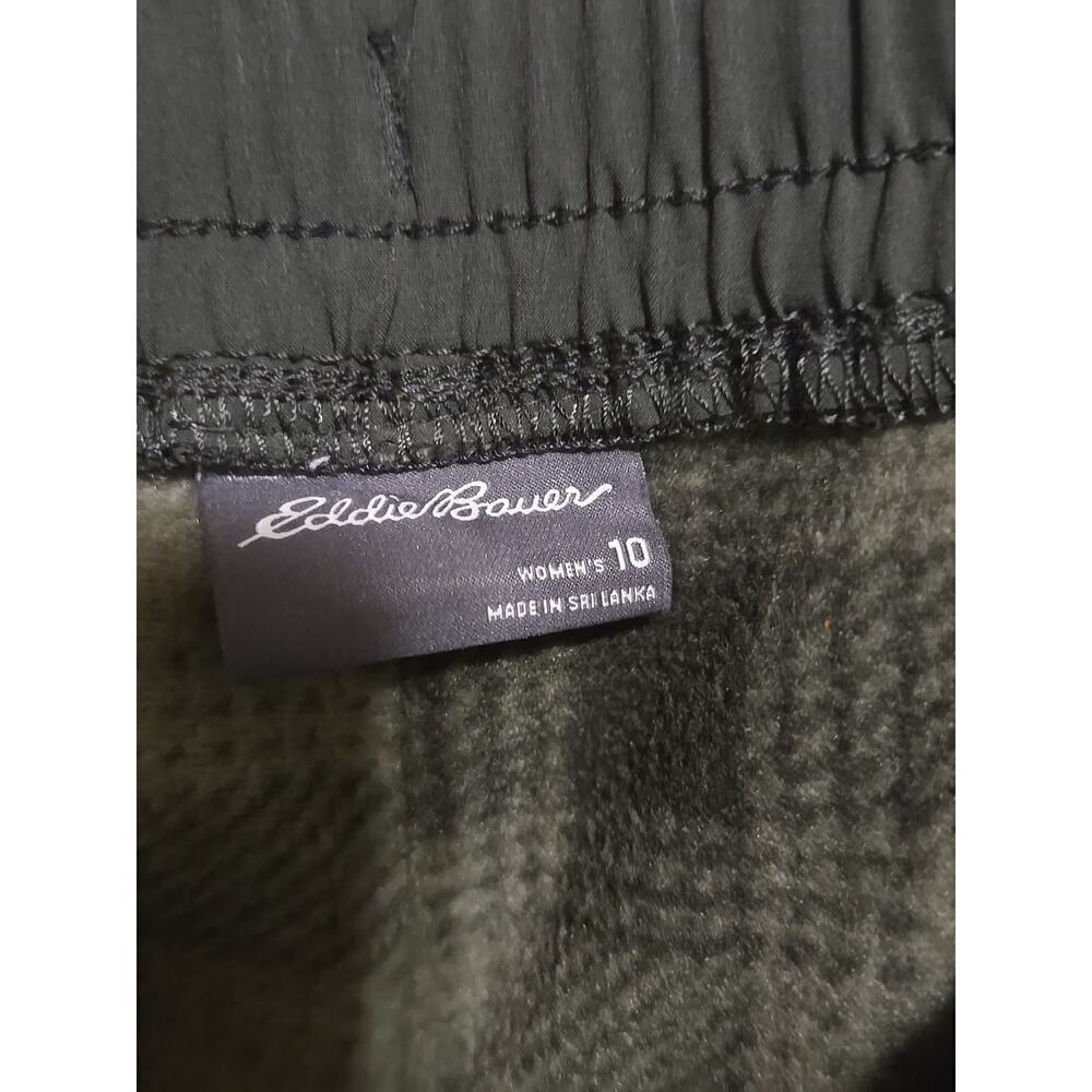 NEW Eddie Bauer Women's Fleece-Lined Pull-On Pants, purple, Size 10 - Picture 7 of 13